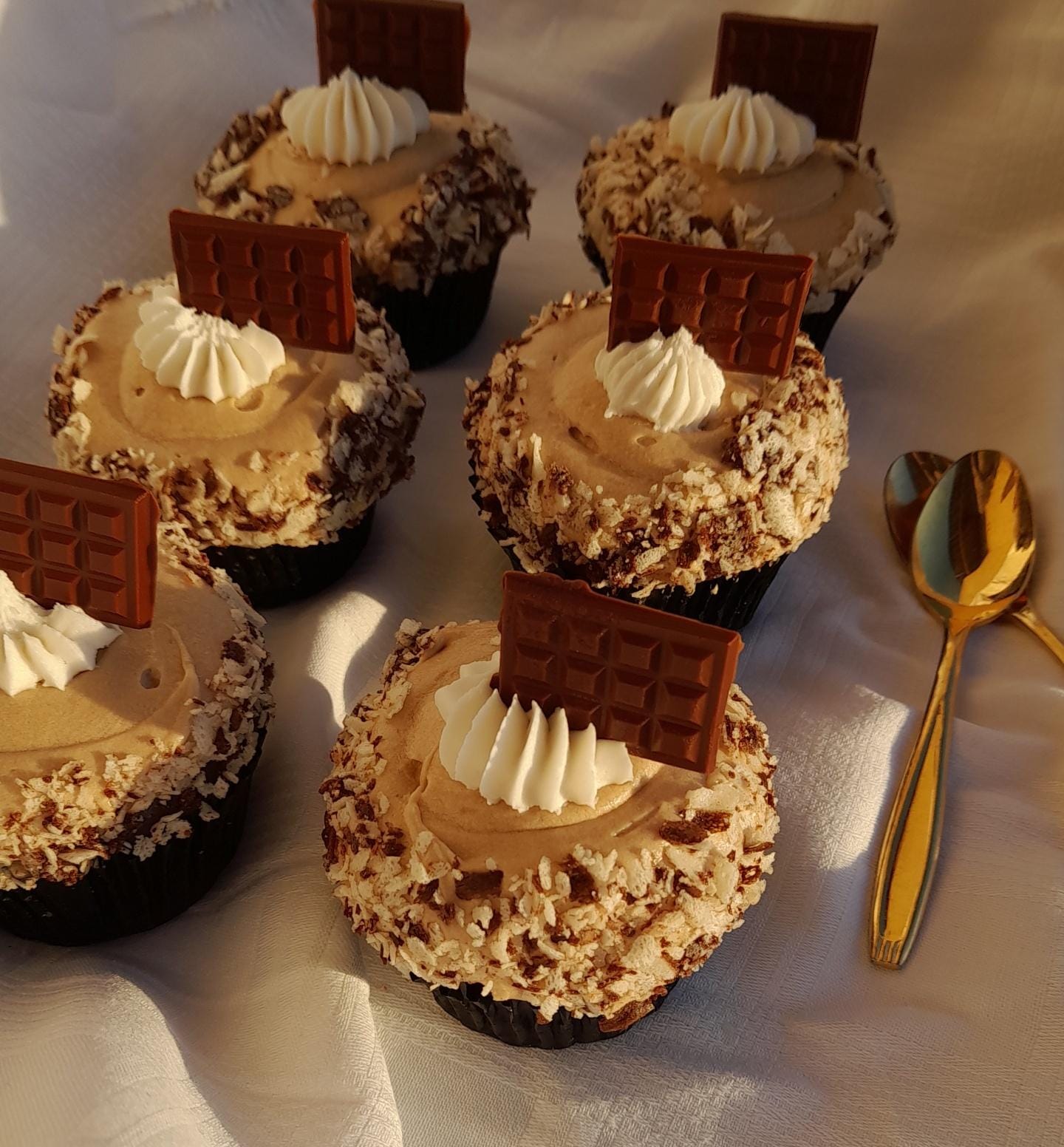 Espresso Hazelnut Cupcakes